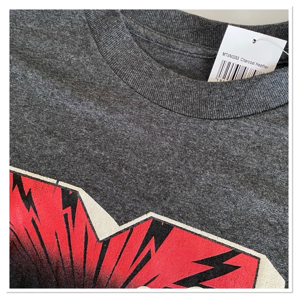 Men’s MTV Television Graphic Short Sleeve  T-Shirt - Picture 3 of 3